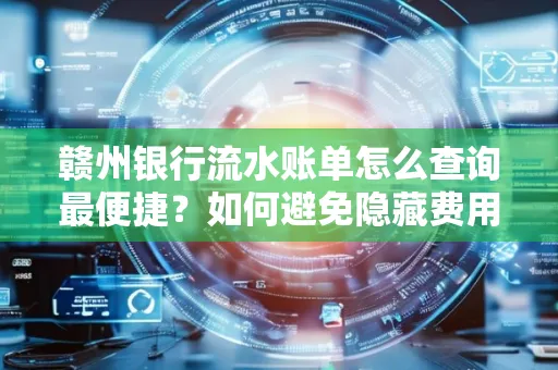 赣州银行流水账单怎么查询最便捷？如何避免隐藏费用？